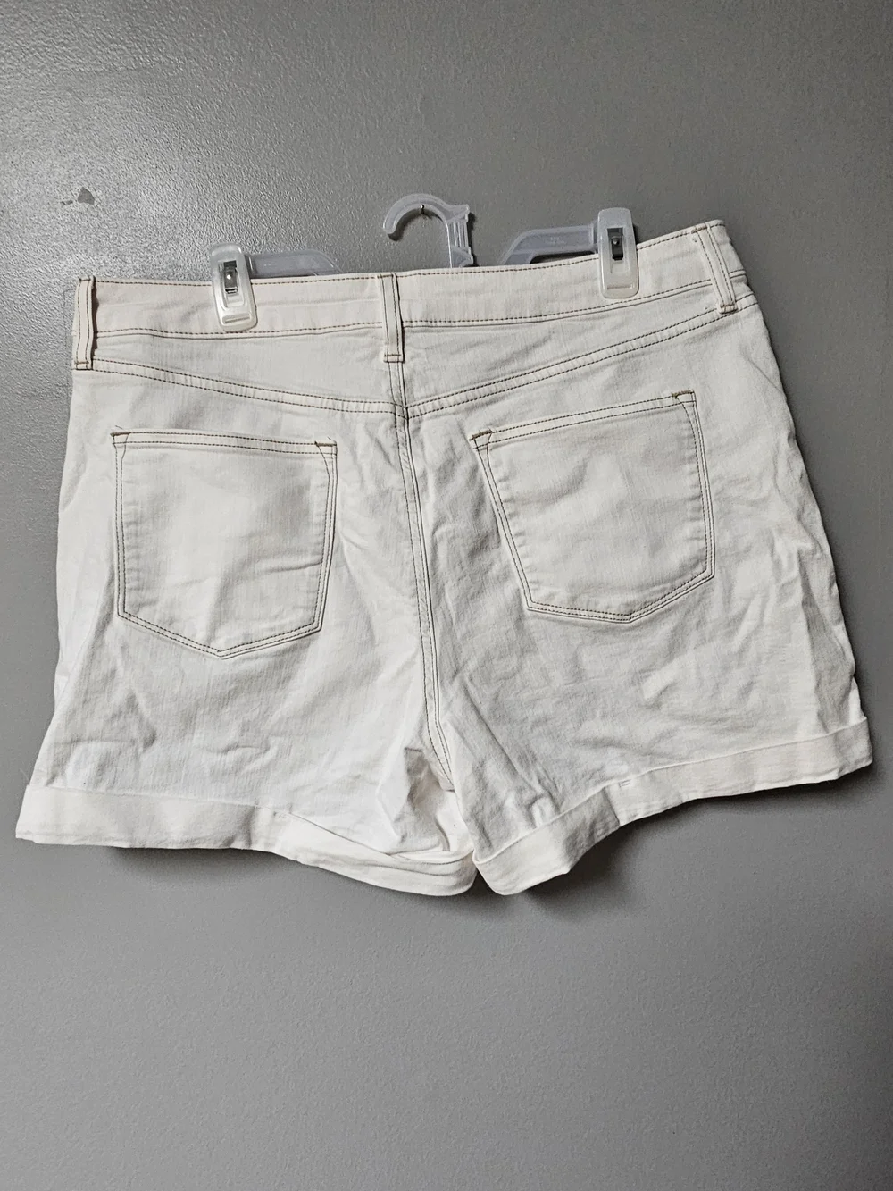 Sonoma Women's White Denim Shorts